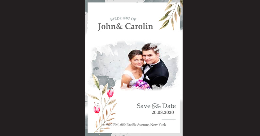 Customized Wedding Invitation Card Maker Online - LinksInd